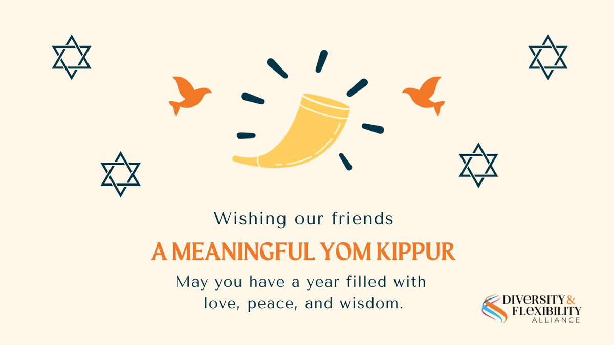 Diversity & Flexibility Alliance (@dfalliance) on Twitter photo Wishing our friends who celebrate a meaningful Yom Kippur.
 G’mar chatima tovah. Wishing our friends who celebrate a meaningful Yom Kippur.
 G’mar chatima tovah.