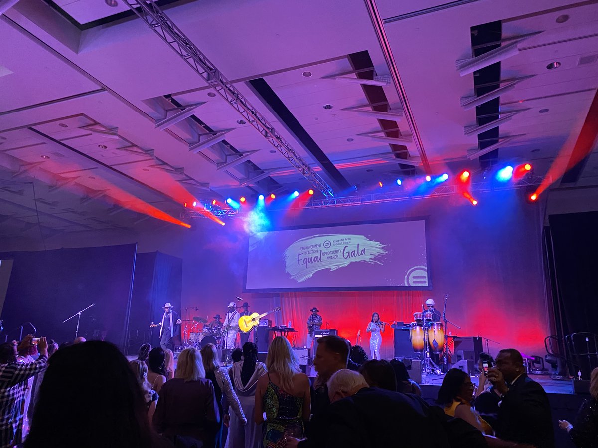 Had a fantastic time at the Equal Opportunity Awards Gala! So inspired by the incredible work <a href="/KnoxUrbanLeague/">Knox Urban League</a> is doing. Looking forward to collaborating and promoting health equity for African Americans in East Tennessee. Thank you <a href="/utkcsw/">University of Tennessee College of Social Work</a> for the great opportunity!
