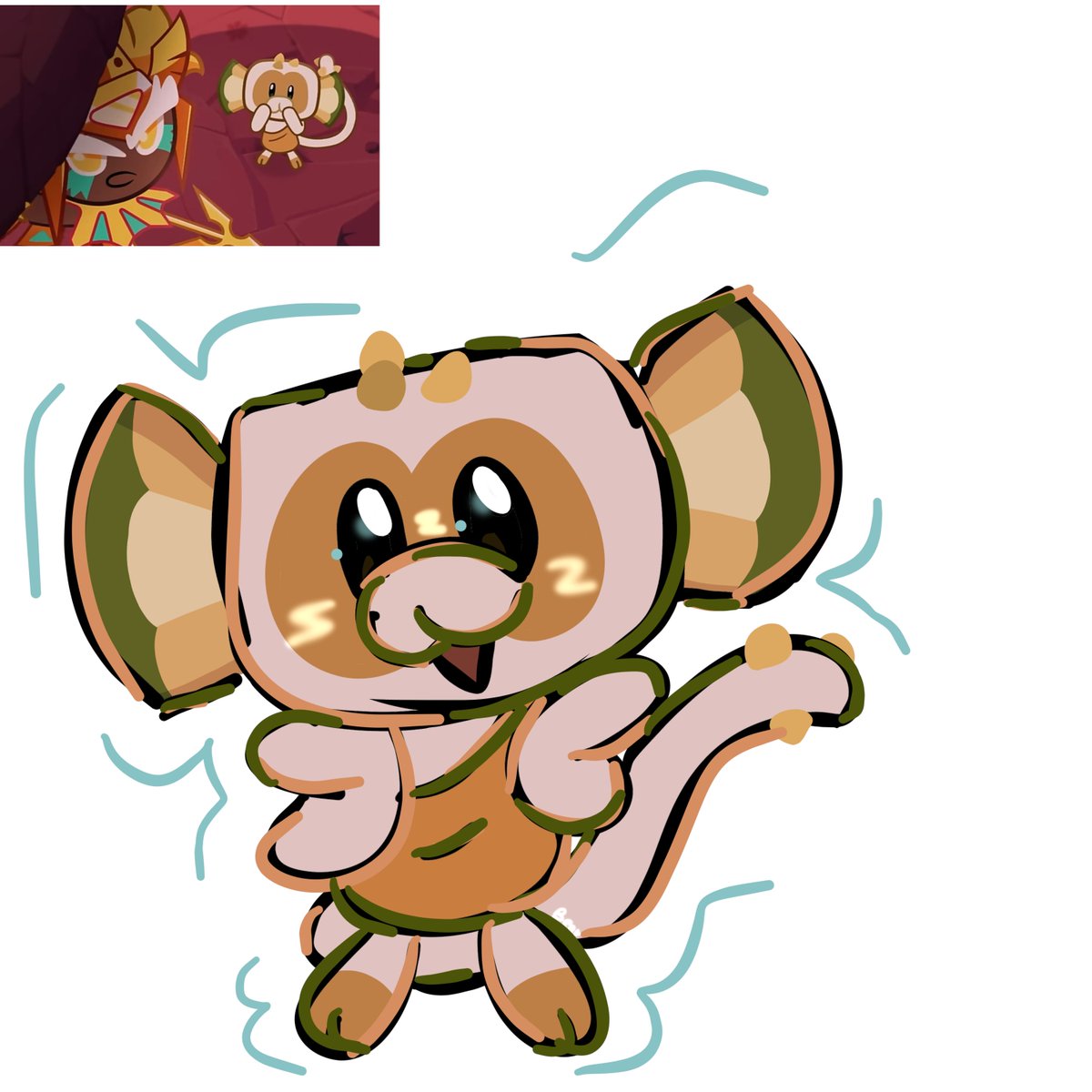 moonflowerabyss's tweet photo. im still not over these guys i love the kulfi monkeys i am the #1 kulfi monkey fan
------------------
#kulfimonkey #crk #cookierun #cookieruningdom https://t.co/XxnnoeCvi0