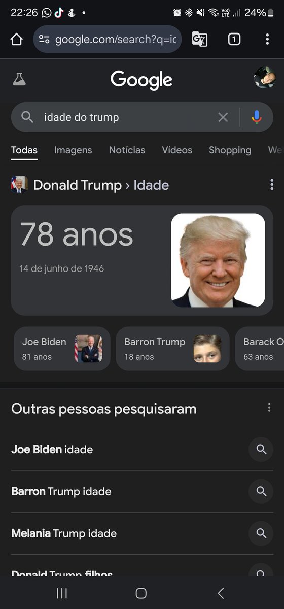 Vh_Filho's tweet photo. @NilsePh @welmelo @realDonaldTrump @KamalaHarris Mesma idade do nosso presidente, praticamente https://t.co/O9UGTT9D3Q