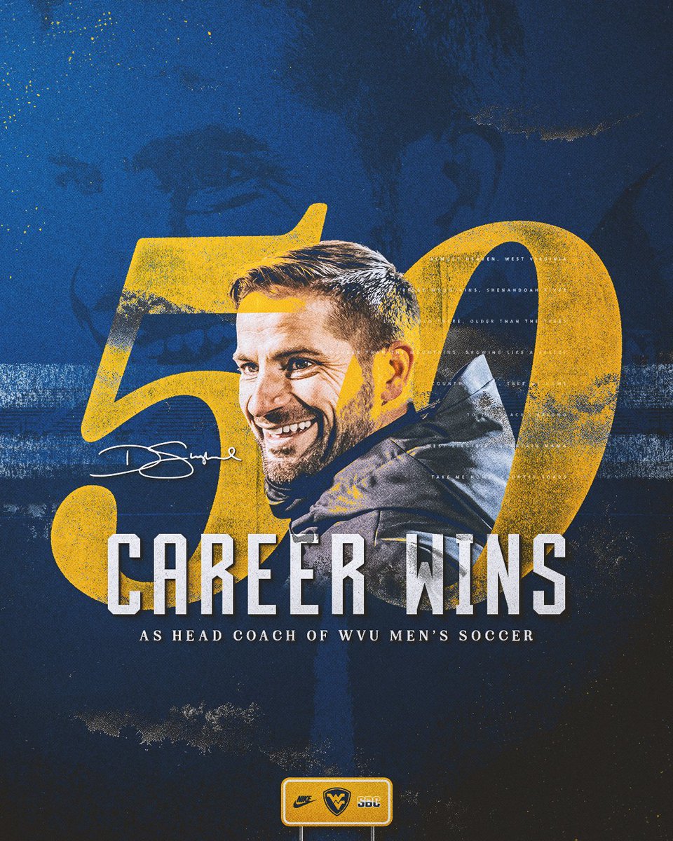 5️⃣0️⃣ wins for the gaffer at his alma mater!

#HailWV