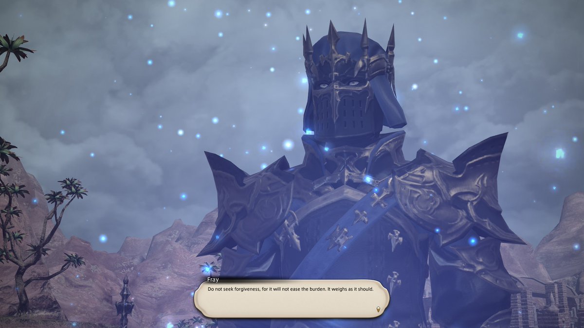 SongbirdN7's tweet photo. "In your darkest hour, in the blackest night... think of me... and I will be with you. Always. For where else could I go? Who else to love but you?" IM FUCKING SOBBING #Stormblood #FFXIV https://t.co/a3b3c0OjAa