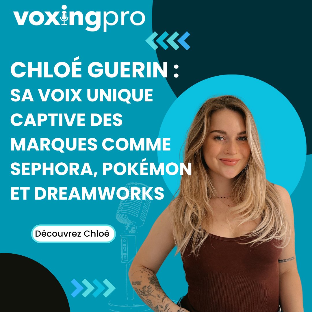 🌟 De Dreamworks à Hasbro, Chloé Guerin partage son parcours vocal. Découvrez Chloé Guerin dans son interview avec notre équipe Voxing Pro. hubs.ly/Q02T4d3g0