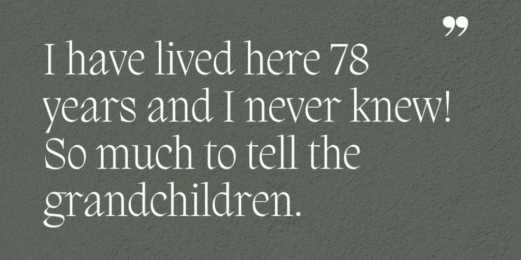 We know folk love our monthly building history tours. 
Arthur, one of our youngest regular visitors has been back, adding to his tour guide research, bless him. 
And at the other end of the spectrum, we have had some more fab feedback!