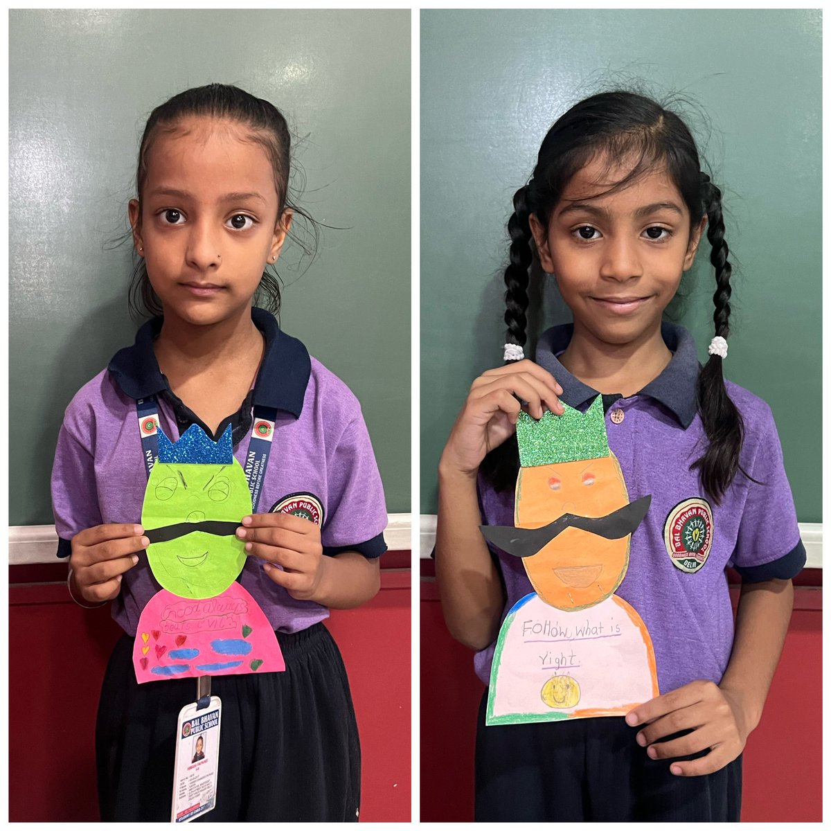 simransehra53's tweet image. Class 2 Celebrates Dussehra with Creativity! 
Our students crafted impressive Ravana cutouts. Alongside their creations, they shared insightful lessons learned from the festival, highlighting the victory of good over evil!
#learningthroughactivity  #bbpsmv @vividh87 @BBPSMV