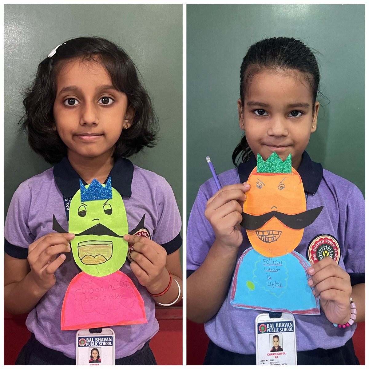simransehra53's tweet image. Class 2 Celebrates Dussehra with Creativity! 
Our students crafted impressive Ravana cutouts. Alongside their creations, they shared insightful lessons learned from the festival, highlighting the victory of good over evil!
#learningthroughactivity  #bbpsmv @vividh87 @BBPSMV