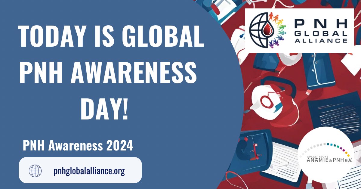 Heute ist der Global #PNH Awareness Day!🎉Danke für Ihre Unterstützung während unserer Kampagne. Bleiben Sie dran für weitere Informationen,die wir heute veröffentlichen. Lassen Sie uns jeden Tag einen Schritt näher an eine gleichwertige Versorgung heranbringen. #PNHAwareness2024