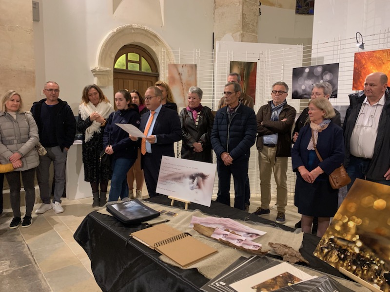 Nous étions aux côtés de notre Président Jean Marc Roze  pour féliciter le Conseil Municipal d'Aumenancourt et les nombreux photographes amateurs du Canton de Bourgogne à l'occasion du vernissage de la Triennale. 
<a href="/JM_Roze/">Jean-Marc Roze</a> <a href="/DptMarne/">Département Marne</a>