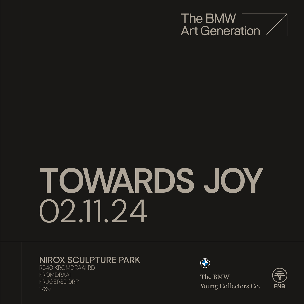bmw_ycc's tweet photo. A celebration of African excellence in art, The BMW Art Generation is set to take place at the Nirox Sculpture Park on 2 November 2024 for a celebration of art, music, fashion, food and conversation as a bridge toward joy. Get your tickets here https://t.co/emPapTfMJR https://t.co/Du28biNcQd