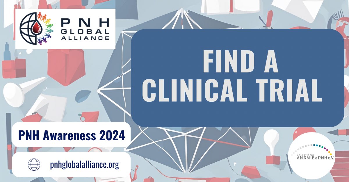 Infos über klinische Studien sind lebenswichtig. #DidYouKnow, dass der Clinical Trial Finder auf der Website Ihnen hilft herauszufinden, welche Studien wo stattfinden? Studien bieten Zugang zu neuen Behandlungen und bringen die Forschung voran.#TreatingPNH #PNHAwareness2024