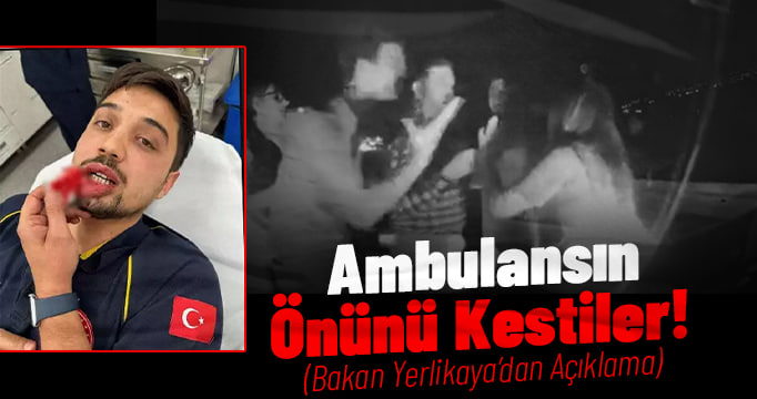 Dogruhaber's tweet photo. Ambulansın önünü kestiler! Bakan Yerlikaya'dan açıklama

📌 İçişleri Bakanı Ali Yerlikaya, Bursa'da hasta taşıyan ambulansın önünün kesilmesi olayına ilişkin "Ambulansın önünü kesmek, ambulansa bilerek yol vermemek, ambulansın içine hasta var mı diye bakmaya çalışmak zorbalığı asla ve asla kabul edilemez. Gereği yapılır." açıklamasında bulundu.