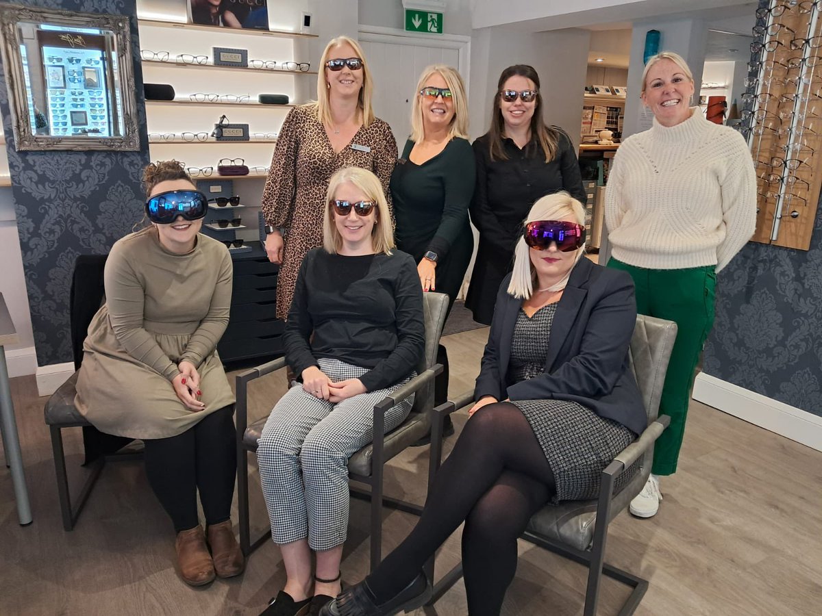 Last week we had training for a new range of sportswear we now stock. Making sure that we’re aware of all the design features on both the frames &amp; lenses that should make this range your go to for multiple different activities. Visit us to find out more.  #cycling #golf #running