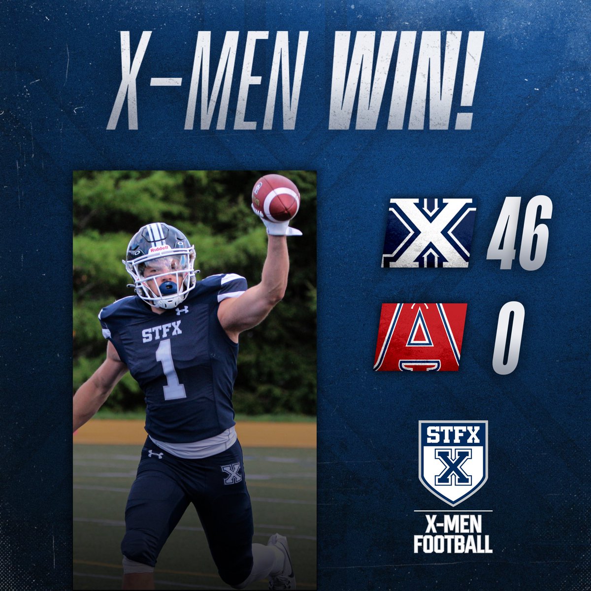 StFX X-Men Football tweet media