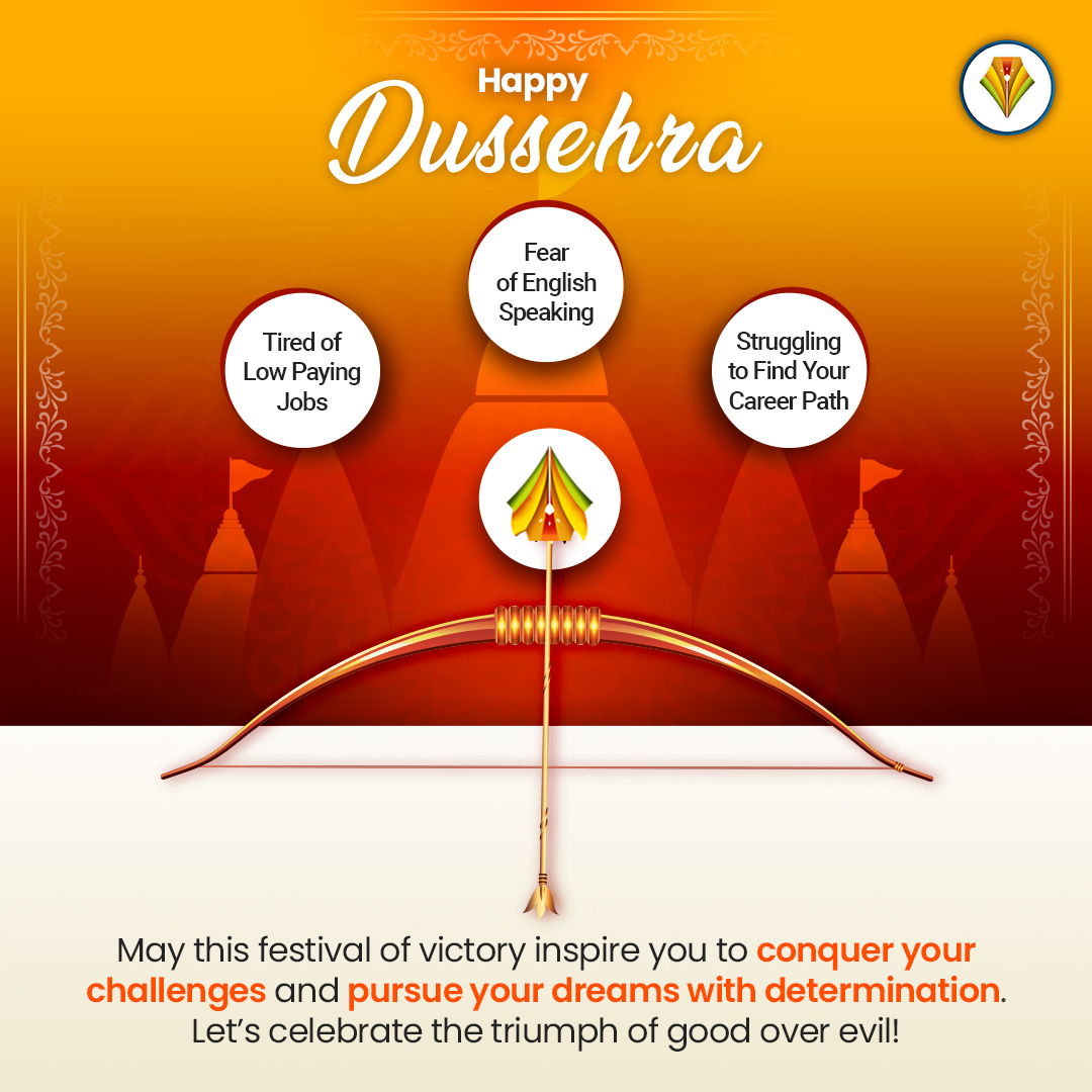 LearningPremium's tweet image. Happy Dussehra!
May this festival of victory inspire you to conquer your challenges and pursue your dreams with determination. Let’s celebrate the triumph of good over evil!

Wishing you a joyful Vijaydashmi!