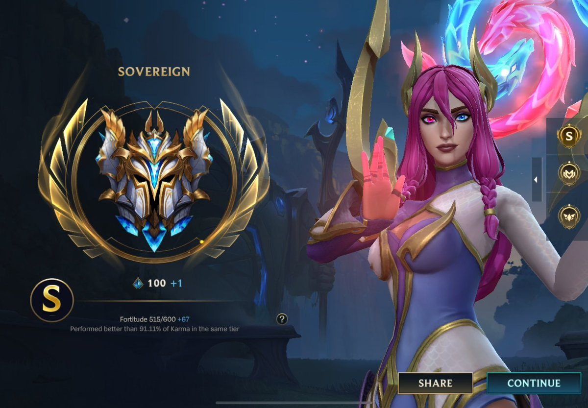 Sovereign with karma 👻

#wildrift