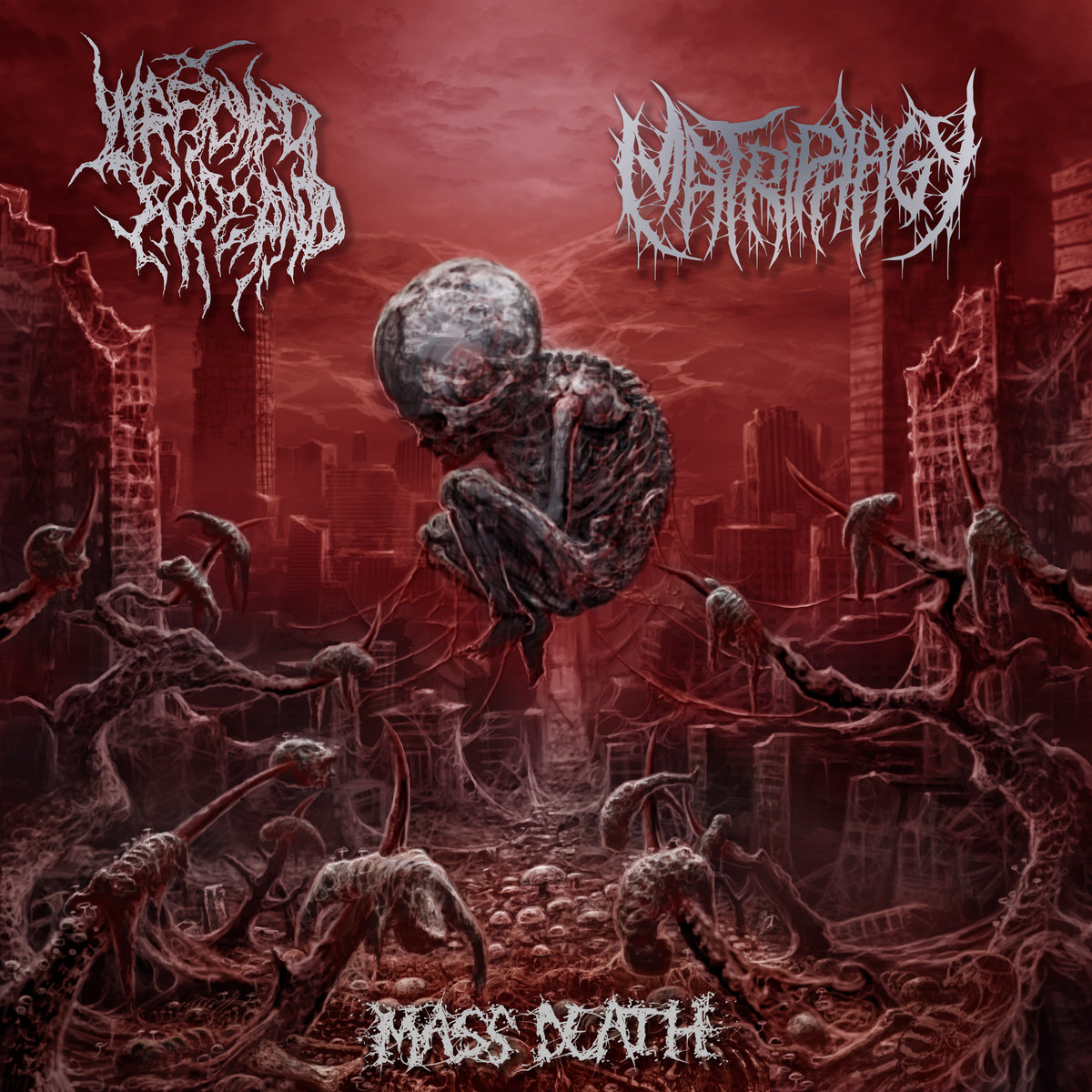MATRIPHAGY / WRETCHED INFERNO split is great. Nasty brutality from both bands: wretchedinferno.bandcamp.com/album/mass-dea…