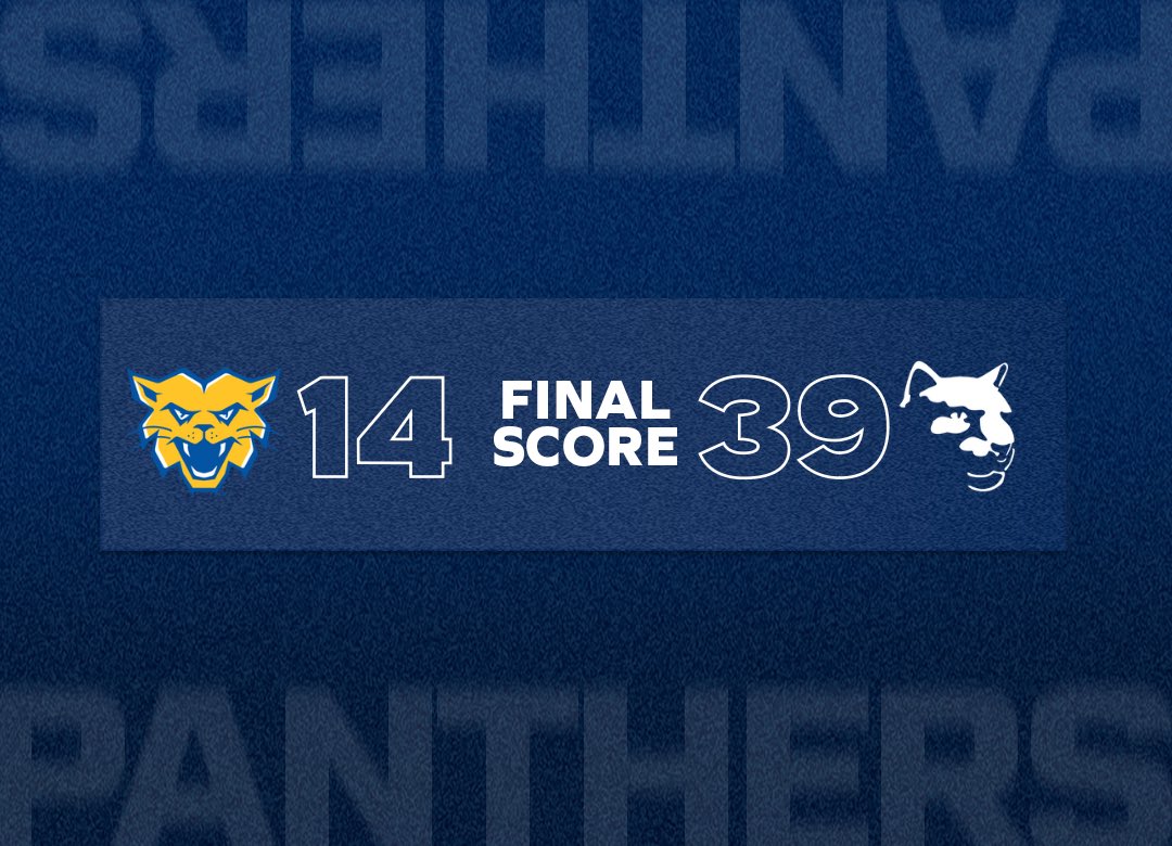 FINAL | Panthers pick up the 39-14 win over BGA! 

#GoPanthers | #WTO