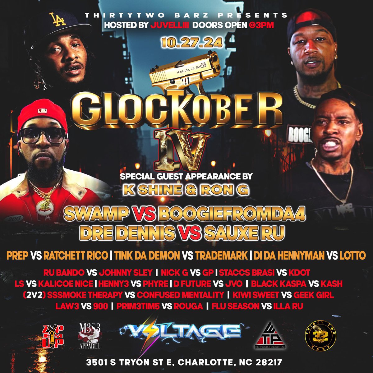 BATTLE RAP COULD NEVA DIE WE GOT GLOCKTOBER !!!🎥  🔥 🔥 🔥 🔥 🔥 🔥 ENJOY !!!