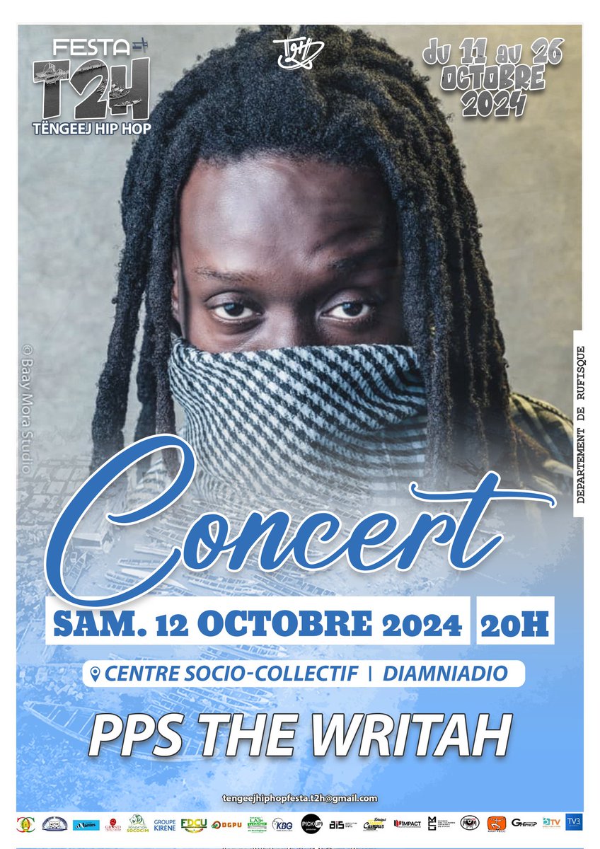 TengeejHiphop's tweet photo. TËNGEEJ HIP HOP FESTIVAL #2
On se retrouve à Diamniadio 🥳

Programme du Jour:
Samedi 12 Octobre 
15h - 18h: Rencontre et échanges entre les acteurs culturels 
20h: Concert 🔥
Lieu: Centre Socio-Collectif de Diamniadio ✅

#Festival #T2H #Departmentderufisque #rapgalsen #senegal https://t.co/GJoXMVrdbN