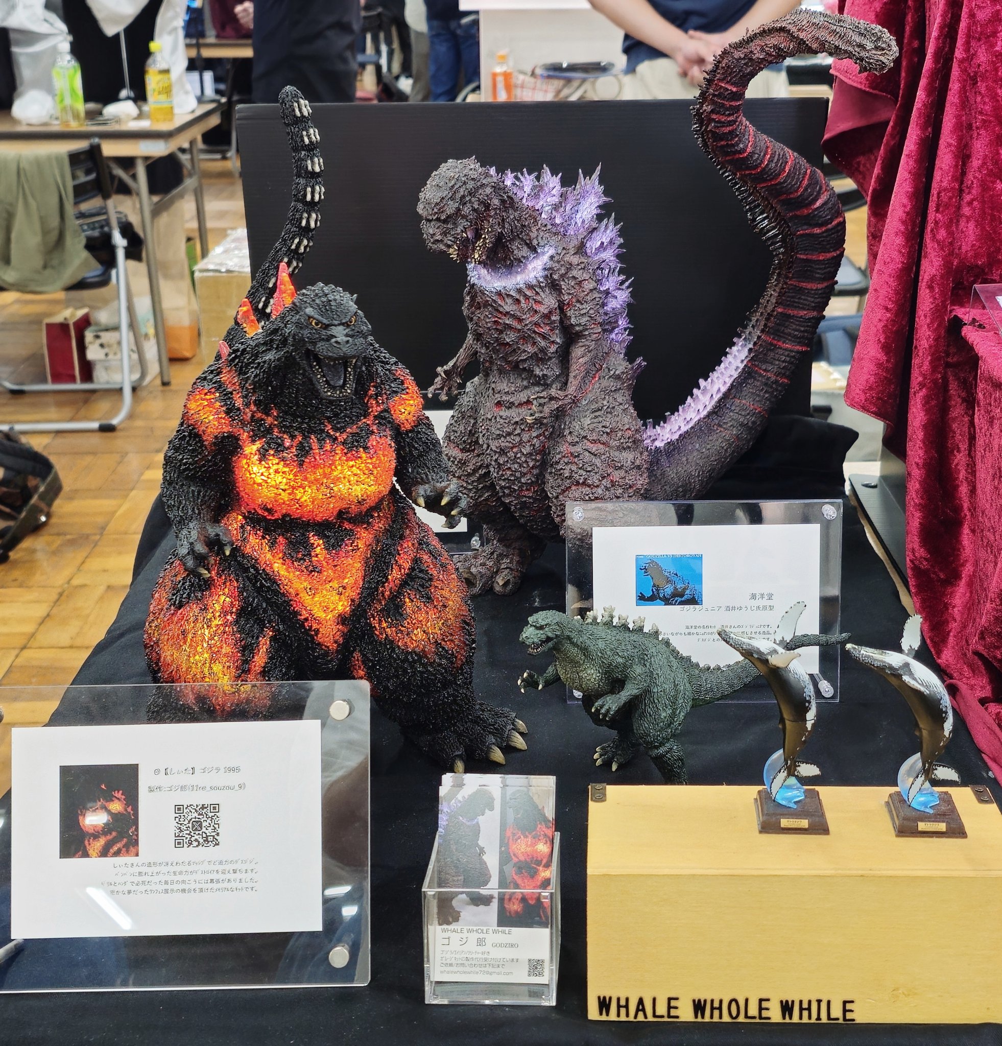 100%正規品 酒井ゆうじ造形工房平成ゴジラレジンキット完成品です。 つぶせる 特撮