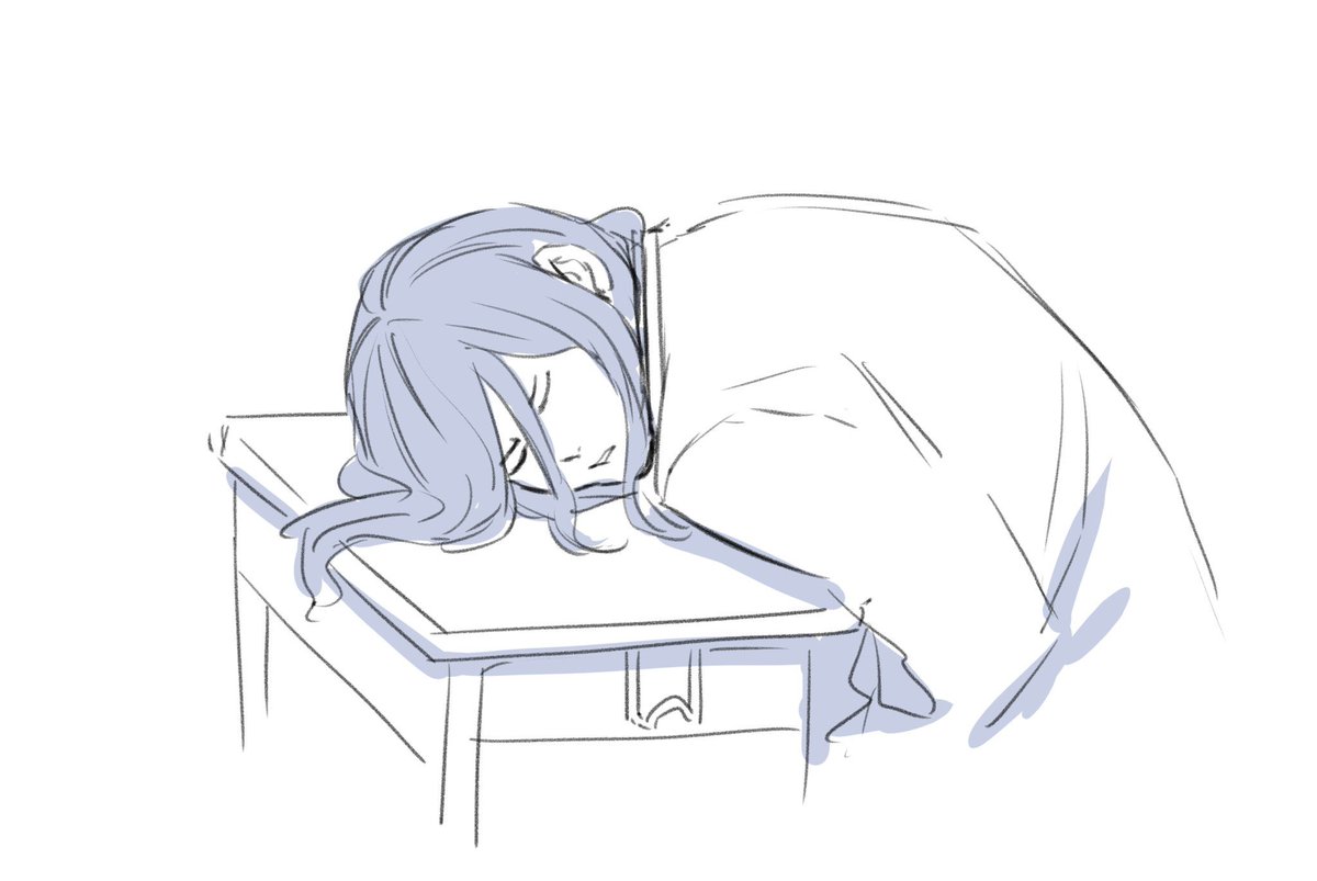 sugikyos's tweet photo. Big fan of nii-satoru’s matching sugisaku desk sleeping art https://t.co/bvItQCXZNp