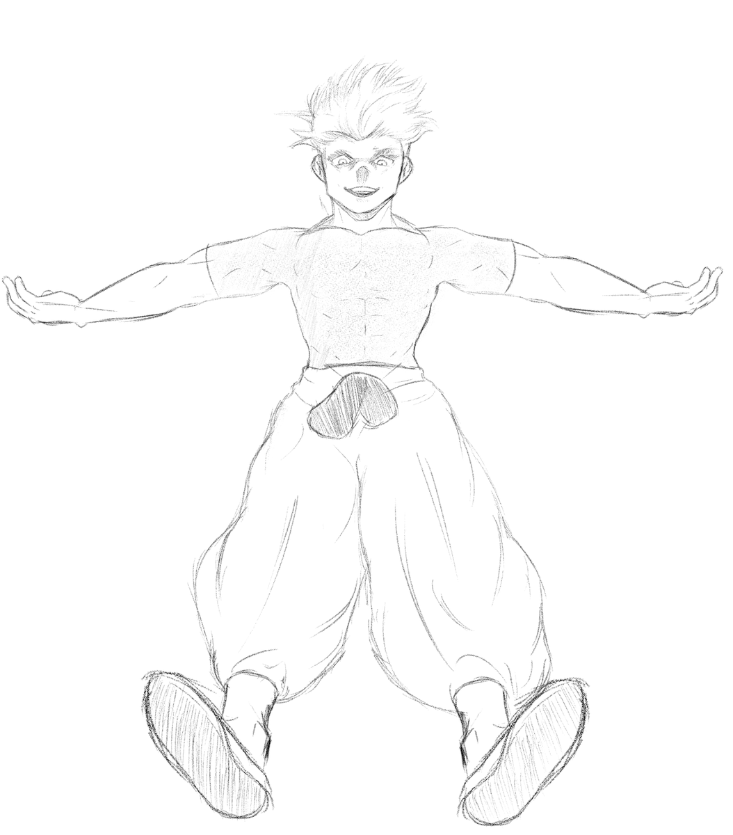 RVDesigns2003's tweet image. drawing gojo for a shirt im gonna make 
#wipart #artmoots #jjk