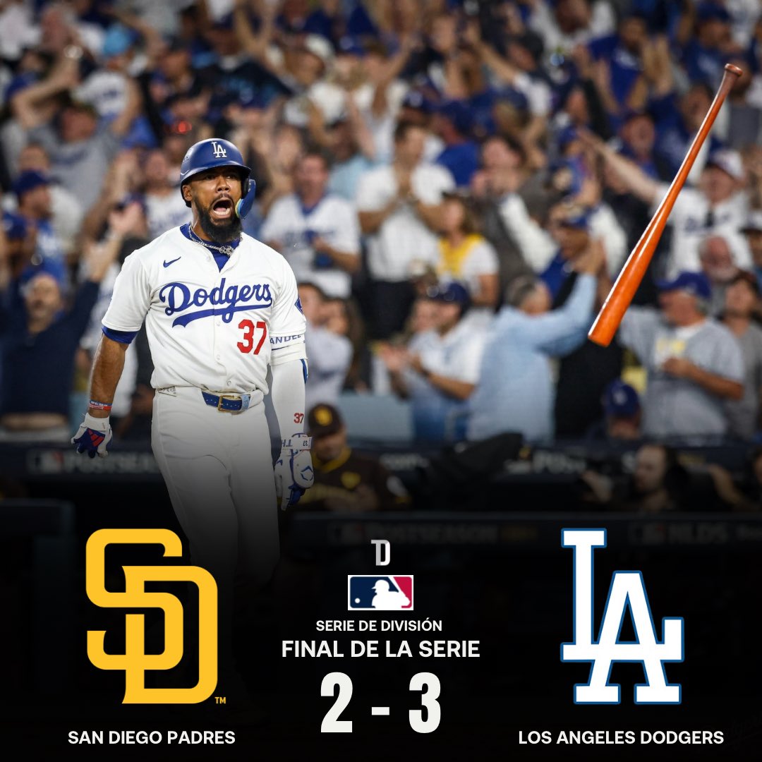 TodoDeportesMex's tweet image. ⚾️ LA DODGERS ⚾️

Los Angeles Dodgers se llevó una muy buena serie ante los Padres de San Diego y ahora pelearán por un lugar en la Serie Mundial ante los Mets. 

Se puede dar esa Serie Mundial tan esperada en contra de un viejo rival, los Yankees. 

#MLB #Postseason