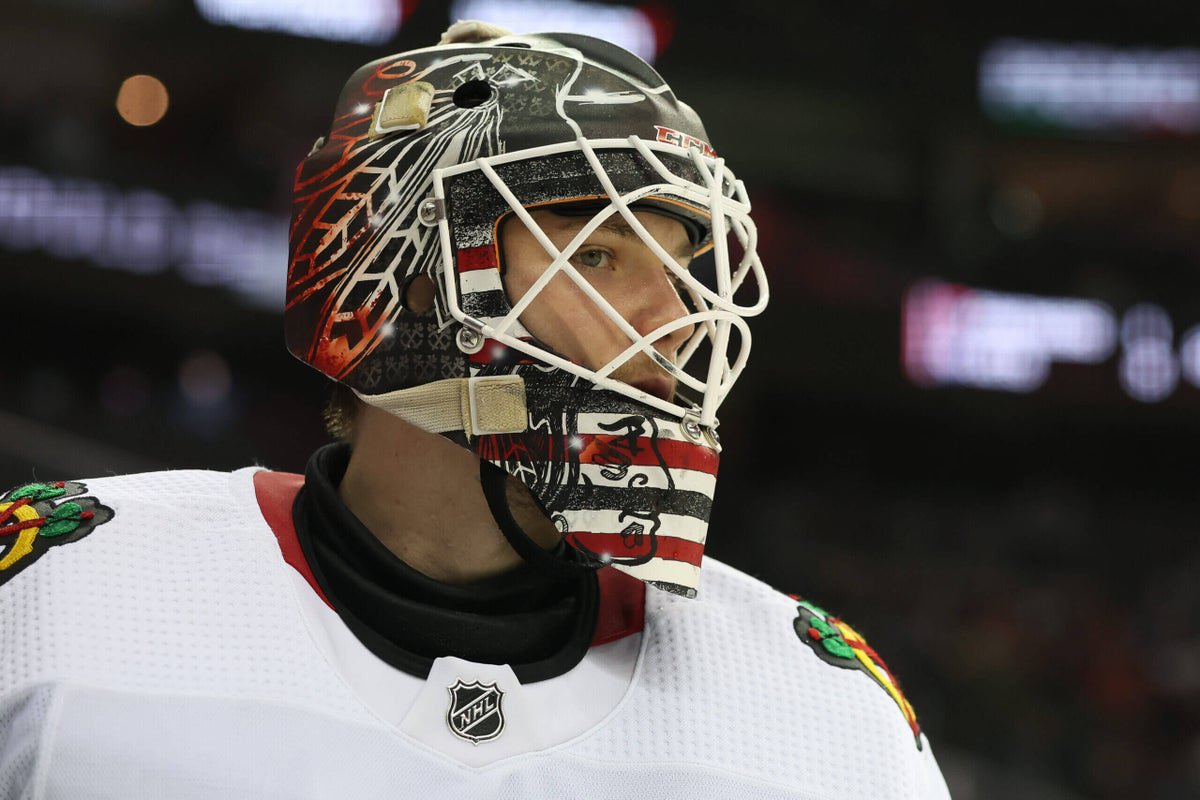 Arvid Soderblom tonight vs the Jets:

33/35
.943 sv%

He was only 1:04 away from his 1st career NHL shutout. Great season debut for Arvid.