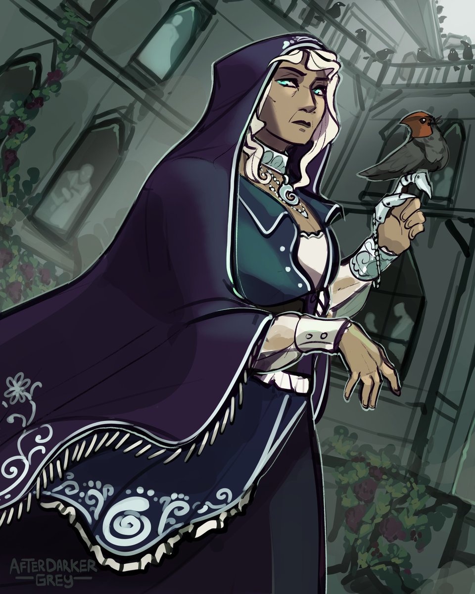 darkergrey_art's tweet photo. ghost hunting for Pharasma in the most haunted places #pathfinder2e https://t.co/hgm6X5QxAf