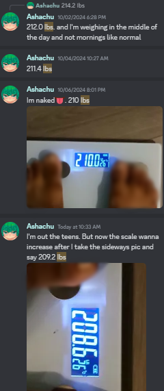 I lost 14.4 Ibs the last month. I think I only worked out like 3 times since I was busy with school. I wonder what the loss would be if I was consistently exercising. I never thought I'd ever lose weight