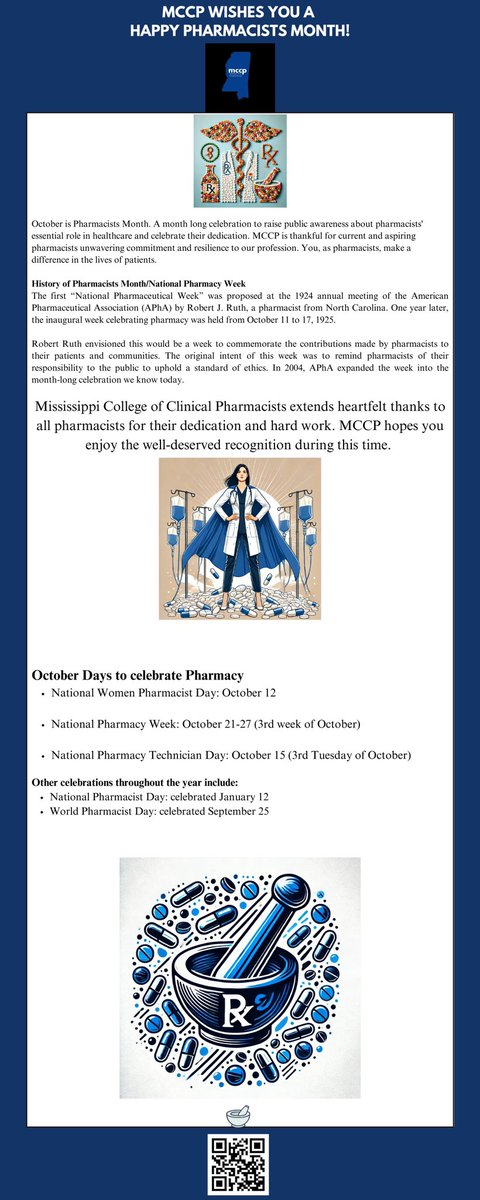 #accp #pharmacist #pharmacistmonth #TwitterRx #TwitteRx #apha #ashp #mccp #pharm