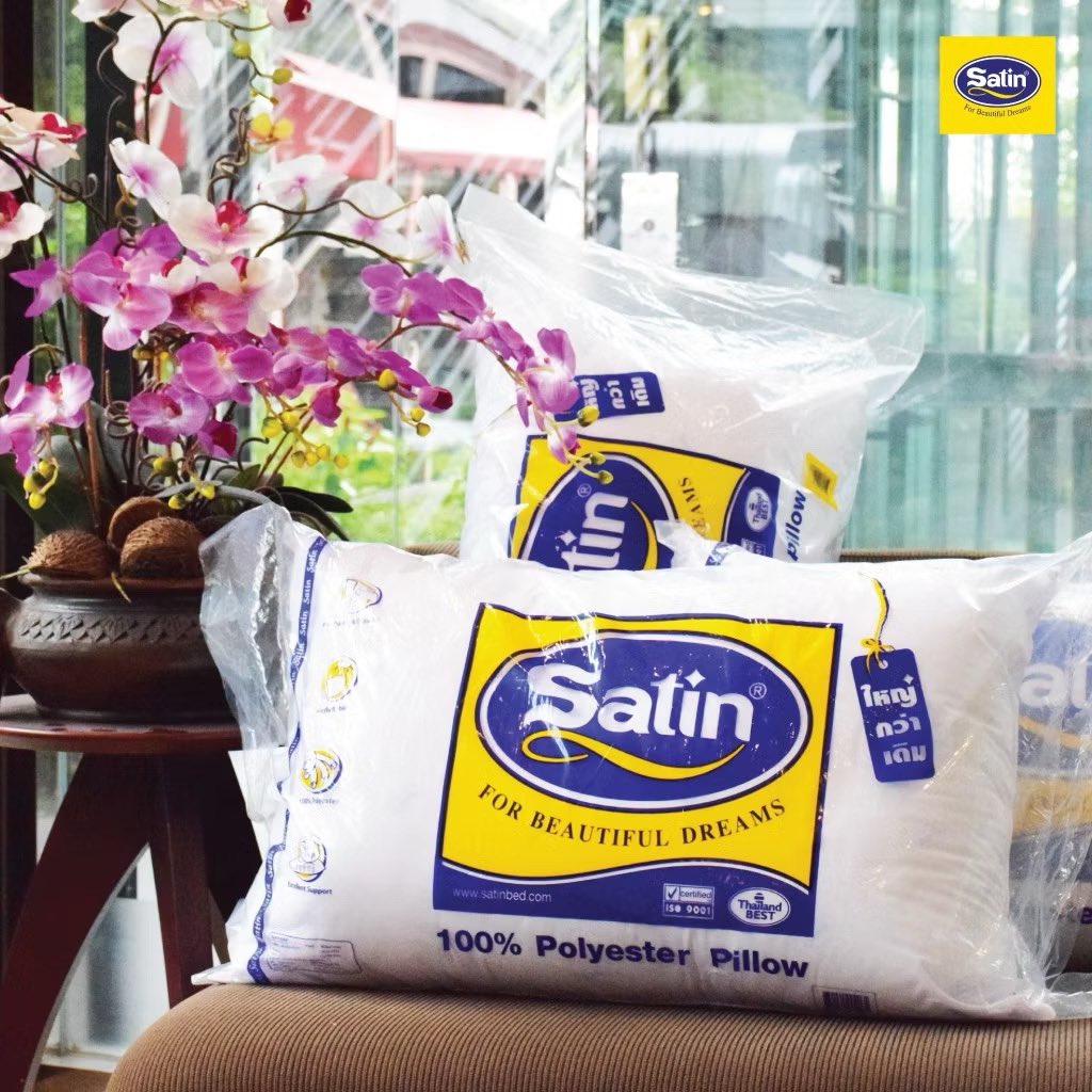 ￼Satin หมอนหนุน  ขนาด 19” x 29”  ของแท้ 100% ผลิตใหม่ล่าสุด

พิกัด🩷 s.shopee.co.th/2qCUet7E4e