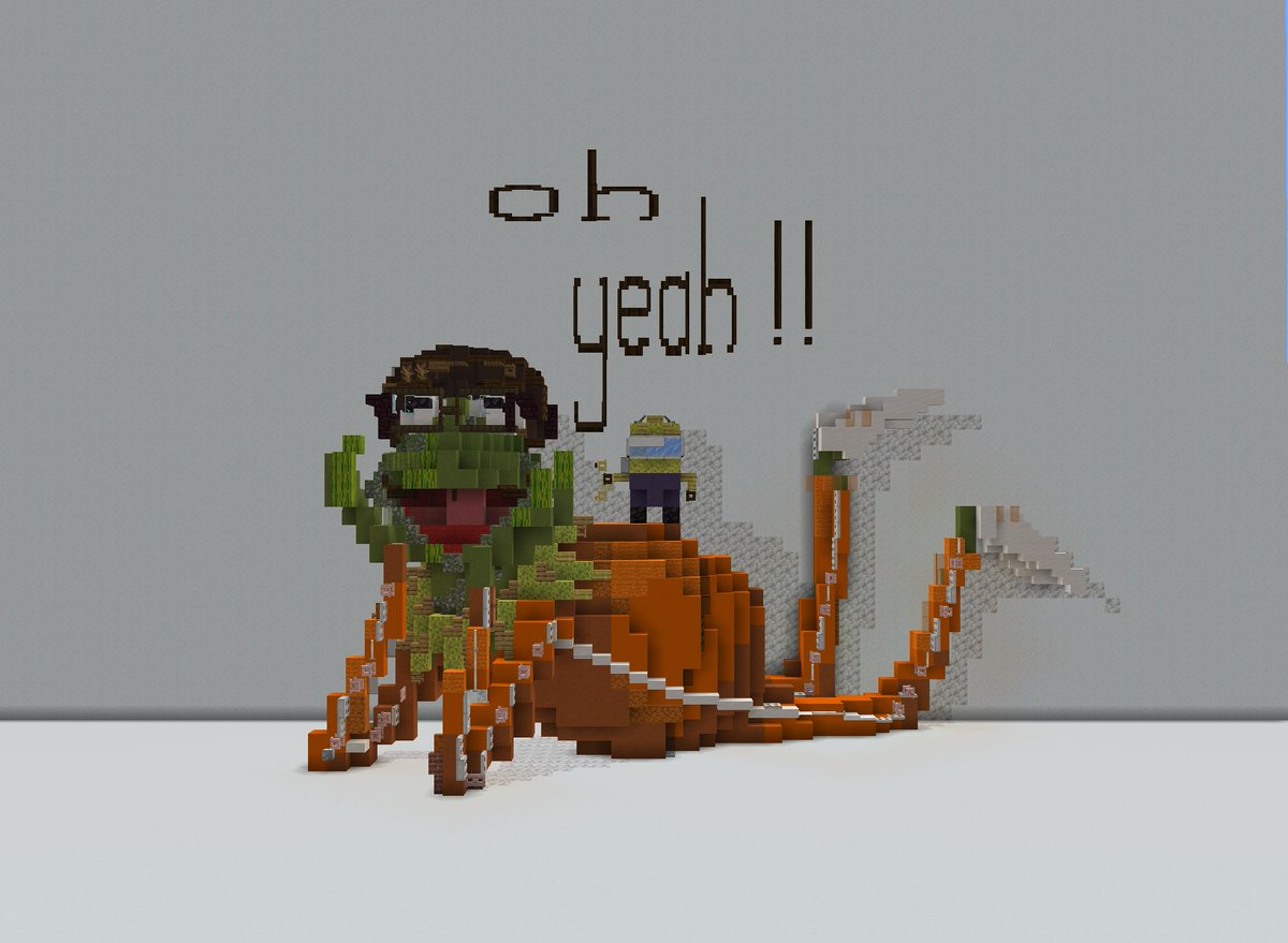 OHHH YEAH VECTOR
#vector #minecraft #minecraftbuilds #minions #OHYEAH
with <a href="/SumHoe_Mc/">NotSumNerd</a>