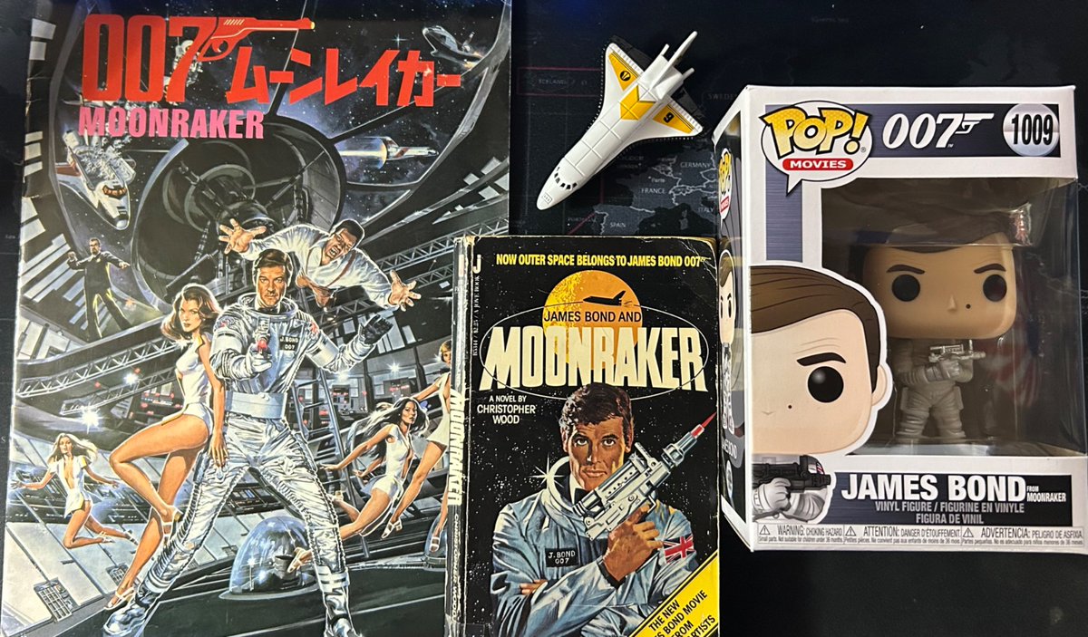 And even though it’s not amongst his highest tier of <a href="/007/">James Bond</a> films, cohost <a href="/Double0Slevin/">Christian Evangelista</a> still has a number of collectibles from Moonraker, including a collectible program from Japan.

Check out the episode below:
podcasts.apple.com/us/podcast/the…
