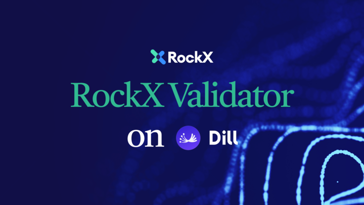 We are pleased to announce that RockX has been included in the Cohort One of <a href="/dill_xyz_/">DILL</a> validator operators.

Our validators will enhance the security, scalability, and resilience of Dill’s sharding-based data availability network, advancing modular blockchain technologies. 💡