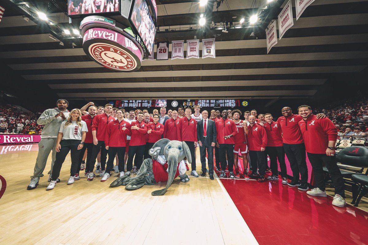 Thank you Bama Nation for making tonight special!

We will see you at Coleman this season! #RollTide