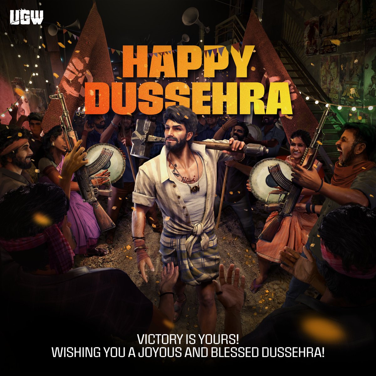 Strength, courage, and hustle. This Dussehra, take what’s yours. Happy Dussehra to all of you.

 #Dussehra2024