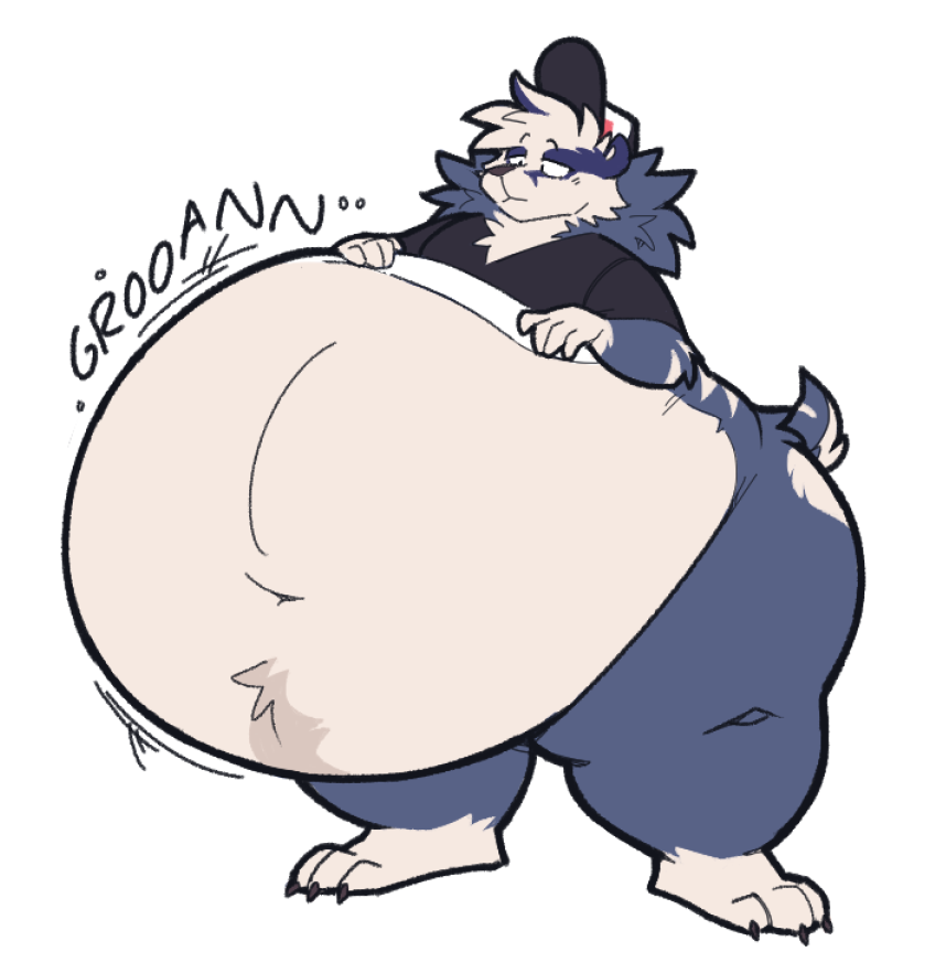 I havent figured this out yet, but is groaning a sign of fullness or emptiness?