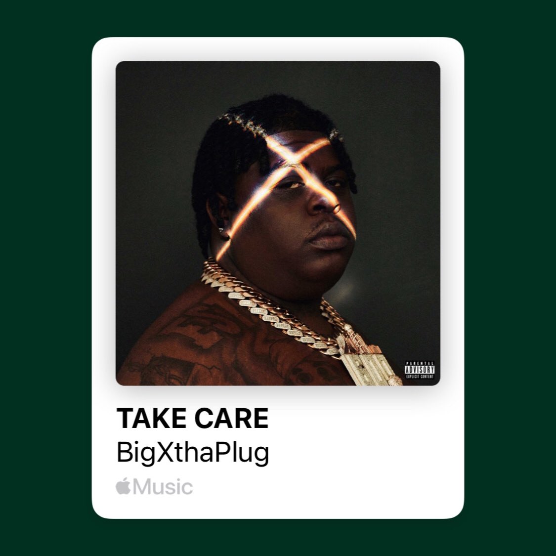 WolfLXXXVIII's tweet image. discovered this album on “aoty website” &amp;amp; was immediately drawn to the eye-catching cover. solid skills &amp;amp; production, but wish the flow had varied a bit more. 
it felt a little repetitive towards the end. still, there are definitely some standout tracks. 

#bigxtheplug #takecare