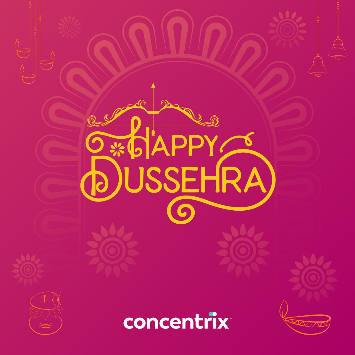 Wishing everyone a very #HappyDussehra! May good always prevail over evil and may we continue to conquer challenges with strength and resilience.