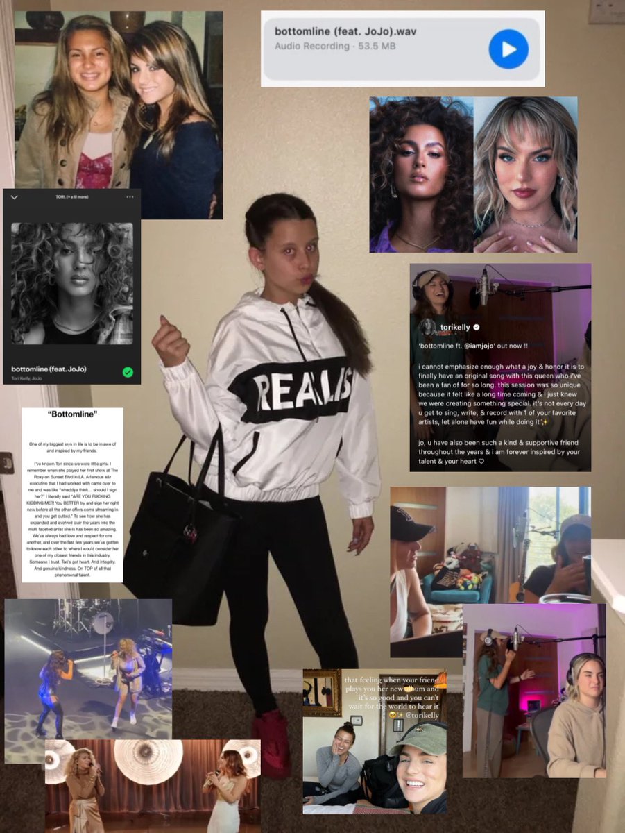 IAMJOJOdiary's tweet image. Us two fandoms on that JoJo (@iamjojo) x Tori (@torikelly) high #bottomline 💟