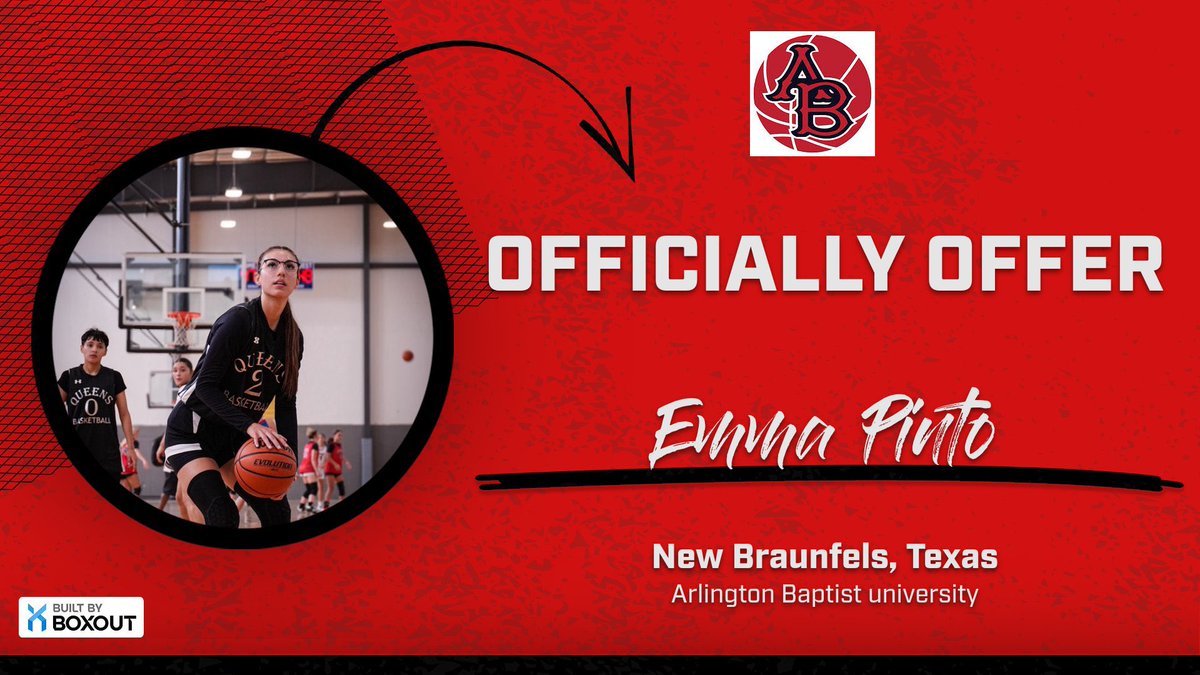 Emma Pinto (@emmapintobball) on Twitter photo So blessed to have received a official offer from Arlington Baptist University in Arlington Tx. Thank you to <a href="/CoachSRoach/">Skye Roach</a> for believing in me and taking a chance on me! <a href="/ABU_WBB/">Arlington Baptist University Women’s Basketball</a> <a href="/ABUPatriots/">ABU Patriots</a> So blessed to have received a official offer from Arlington Baptist University in Arlington Tx. Thank you to <a href="/CoachSRoach/">Skye Roach</a> for believing in me and taking a chance on me! <a href="/ABU_WBB/">Arlington Baptist University Women’s Basketball</a> <a href="/ABUPatriots/">ABU Patriots</a>