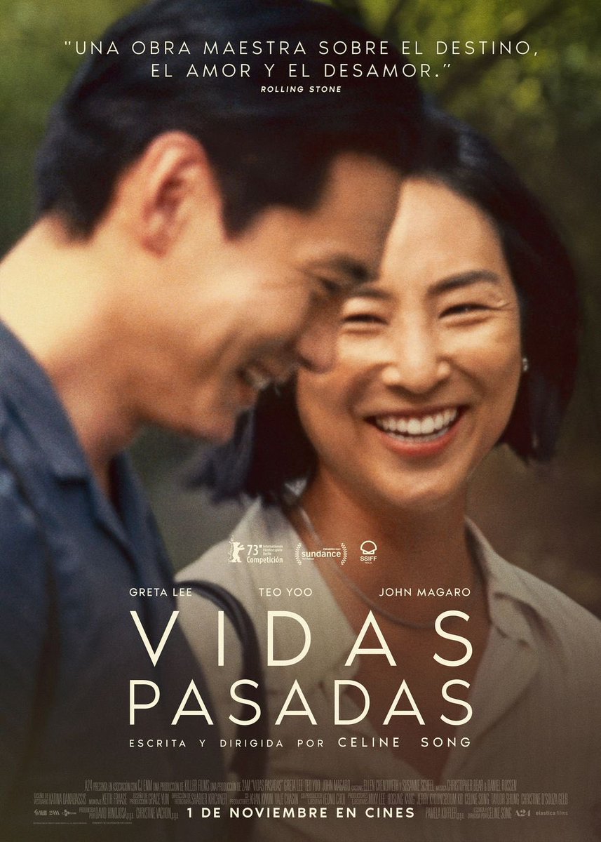 Acabo de ver esta JOYA. 🥺❤️‍🩹
No sé ni lo que siento, estoy devastado y feliz…
El poder de nuestras decisiones, la reflexión del “destino” y aprender el significado de “In-Yeon”.
Past Lives (vidas pasadas) [Celine Song, 2023]
#cementeriodelibros 
#pastlives (1/2) (sigue)