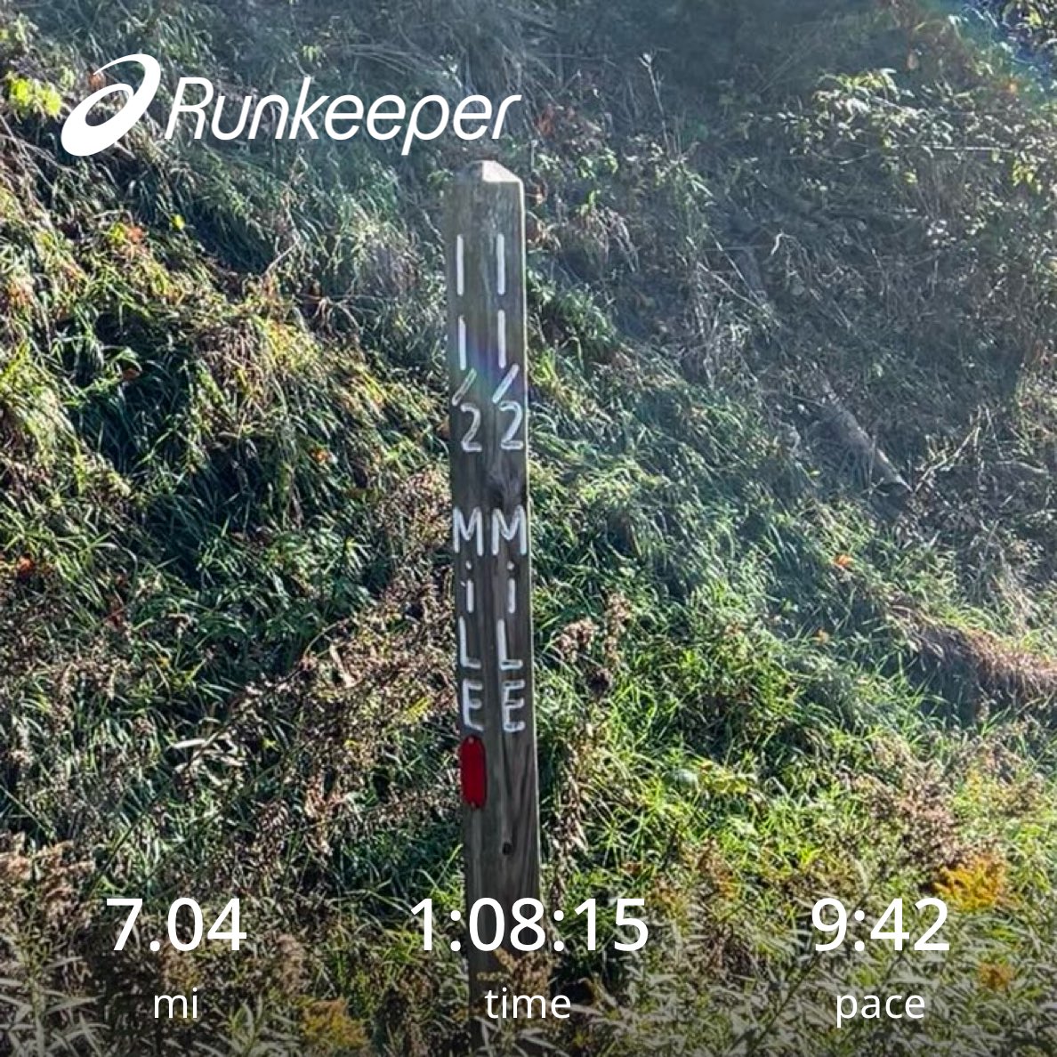 kingpin623's tweet photo. Friday was another crisp morning here in Northeastern PA (upper 30s!), and another day of cranking it out in under 10 min/mile.  Also got to say to cousin Lyle Jr! 👋🏻 🍁 🍂 🏁 ⏱️ 🏃‍♀️ https://t.co/fmK8bPrkSj