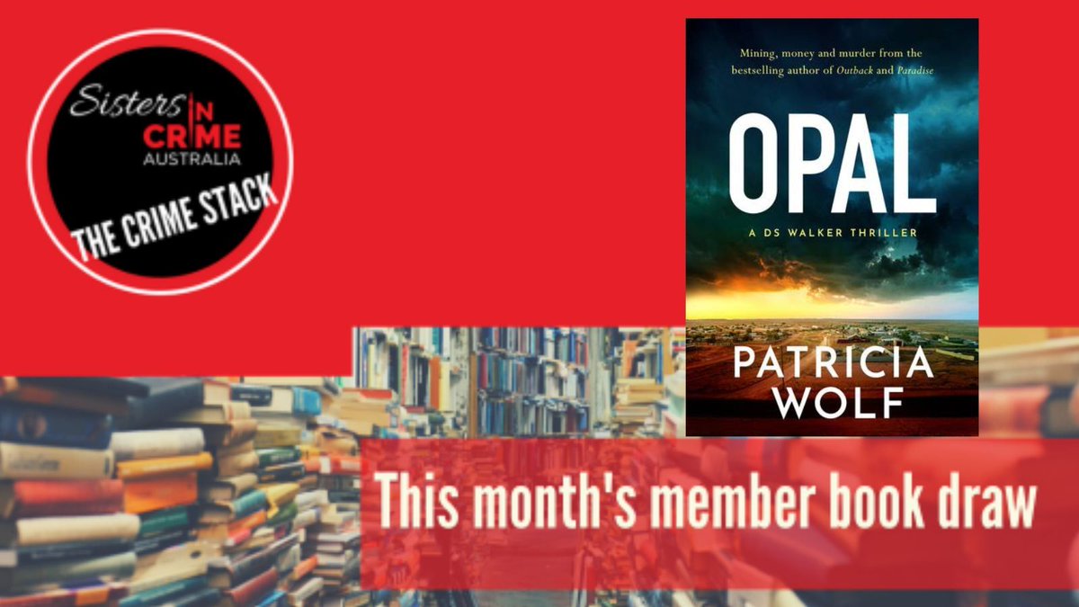For the October Crime Stack, Echo Publishing offers 20 copies of Opal, the thrilling third installment in the bestselling series by Patricia Wolf, chosen in a random draw of members. Join Sisters in Crime  buff.ly/35Zz2Eu and be in the running.  buff.ly/4h2K5Ne