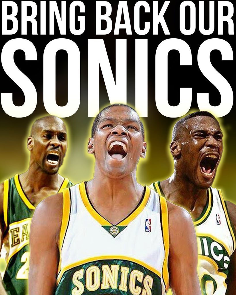 SeattleSonics's tweet image. Tweeting it into existence 

#BringBackOurSonics