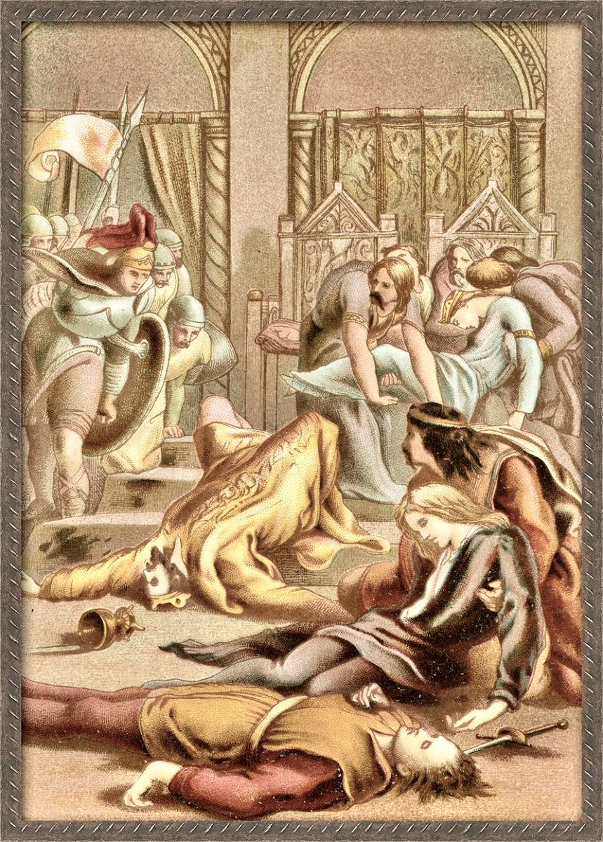 Lacan on Hamlet’s omelette:

“Next time we will take up the twists and turns in Hamlet, inasmuch as the play allows us to better grasp the economy, which is tightly linked here, of the real, the imaginary, and the symbolic.

In the course of our exploration, many of your ...