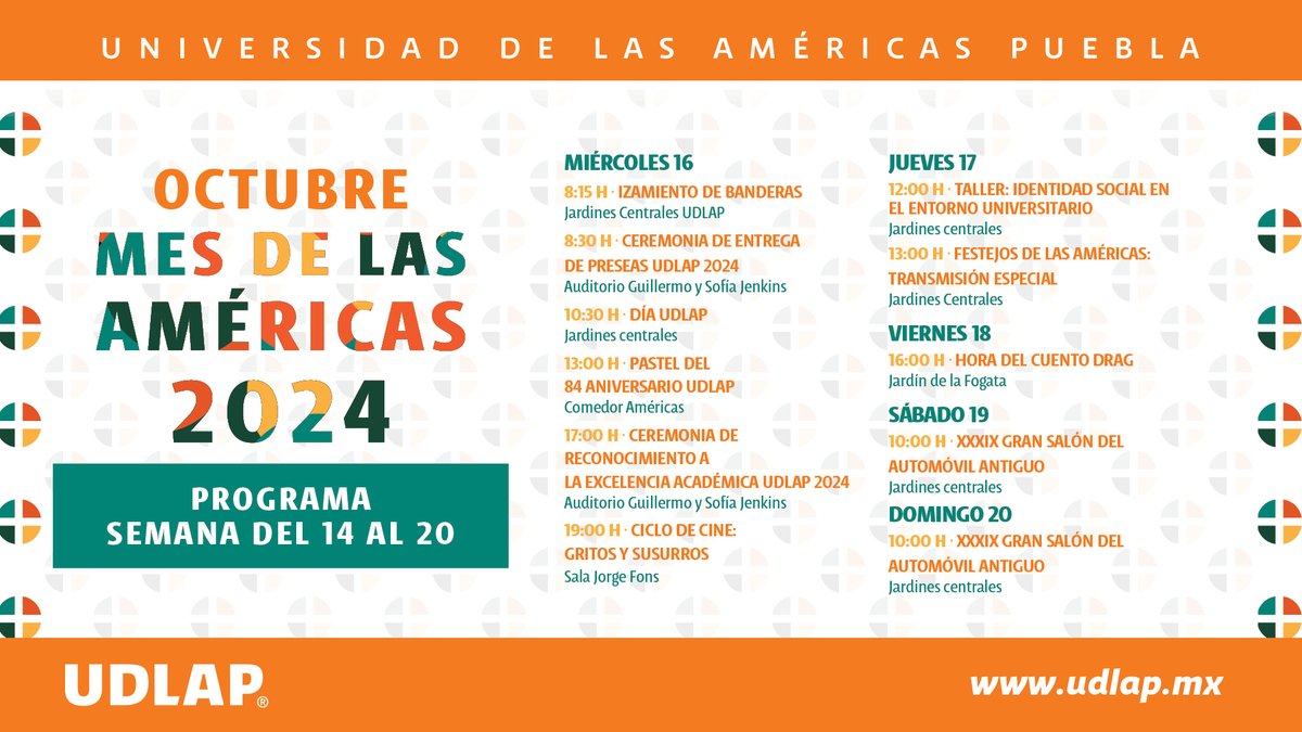 udlap's tweet photo. Iniciamos los eventos de la tercera semana de festejos del Mes de las Américas con un día lleno de tradiciones, reconocimientos y el pastel de aniversario.
Celebra con nosotros el #DíaUDLAP.
#HBDUDLAP https://t.co/MijAO2H13O