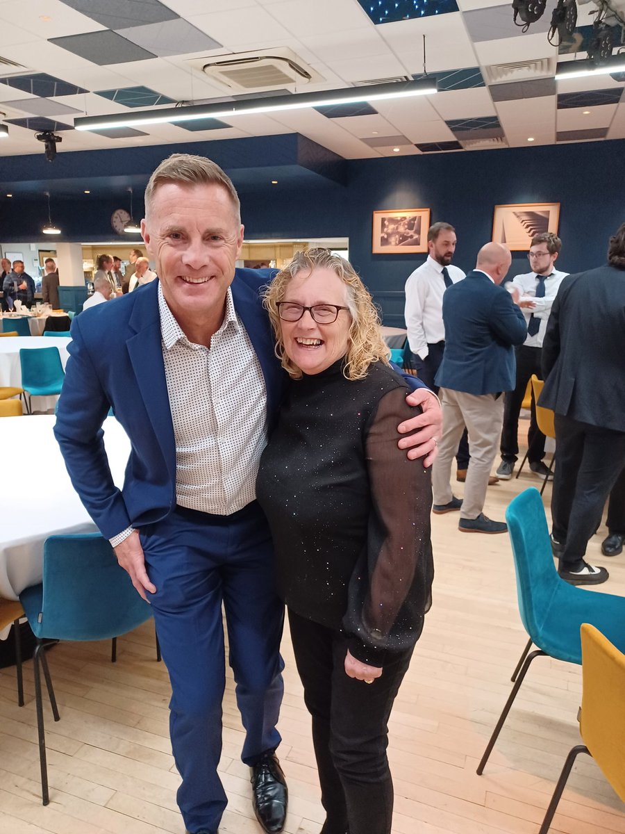 <a href="/TwyfordHouseCC/">Twyford House</a> Twyford House finest! - enjoying the B&amp;D Dinner and meeting guest speaker David Fulton! Thanks to all the club scorers, without which there would simply be no game!