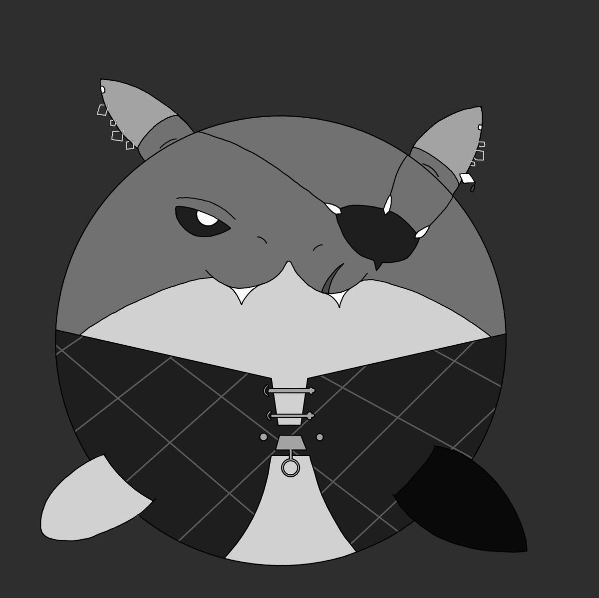 i_draw_spheals's tweet photo. I know Verrot day is technically tomorrow (yes thats what i’m calling it), but I’m so happy with how Verrot Spheal turned out that I’m sharing this now. Character is by @sanquines. Also Spheal came out looking very punk. #spheal #digitalart #digitalartist #Pokemon #pokemonfanart https://t.co/jAn3QUYeB0